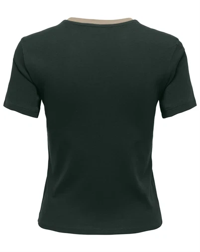 Only - ONLBina Short T-shirt - Scarab
